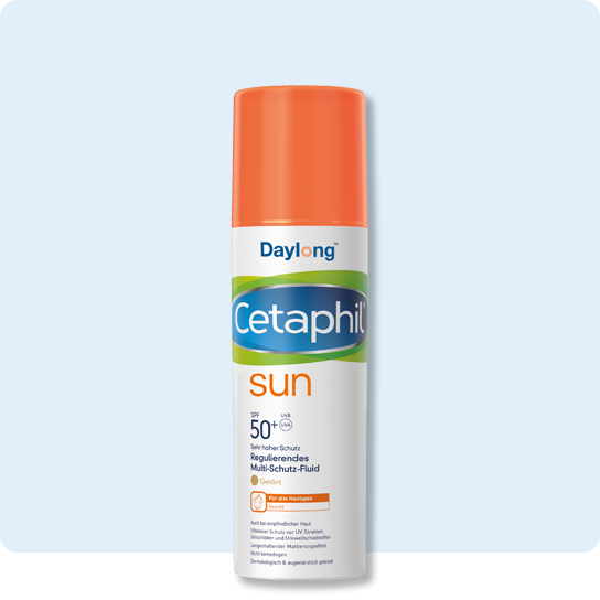 SUN Regulierendes Multi-Schutz-Fluid Getönt SPF 50+